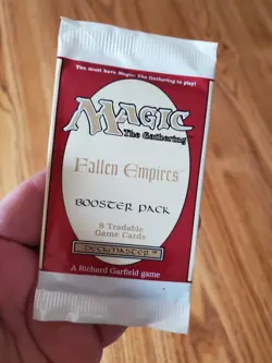 MAGIC THE GATHERING Lot of Six (6) FALLEN EMPIRES Factory Sealed Booster Packs - Image 3