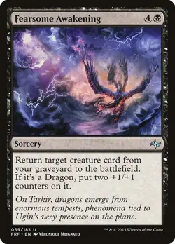 Fearsome Awakening Fate Reforged MTG NM - Image 1
