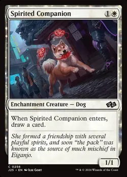 MTG Spirited Companion ** Foundations Jumpstart ** English - Image 1