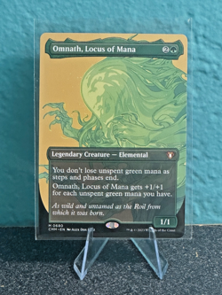 MTG Borderless Commander Masters CMM Omnath, Locus of Mana MINT - Image 1