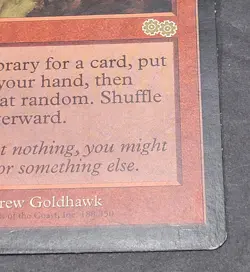 MTG Magic the Gathering Gamble (188/356) Urza's Saga - Image 5