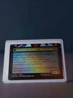 🔥Fang, Fearless l'Cie (Borderless) (Surge Foil) #526 NM Final Fantasy Magic MTG - Image 2