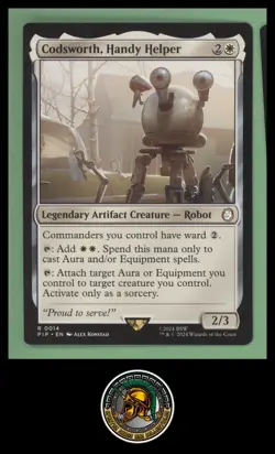 Universes Beyond: Fallout #14 Codsworth, Handy Helper - Image 1