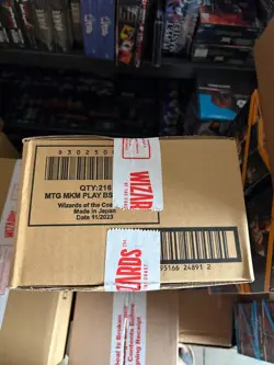 Magic the Gathering- Murders at Karlov Manor- Play Booster Case FACTORY SEALED - Image 1