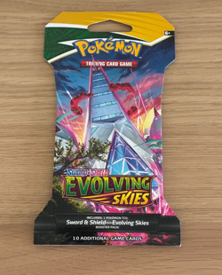 Pokemon Evolving Skies TCG Sleeved Booster Pack - Sealed x1 - Image 1