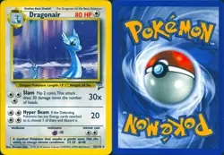 DRAGONAIR 22/130 RARE BASE SET 2 POKEMON MP - Image 3