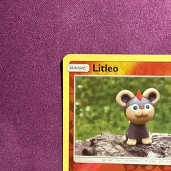 Pokemon Litleo Forbidden Light 18/131 Reverse Holo Common - LP - Image 2