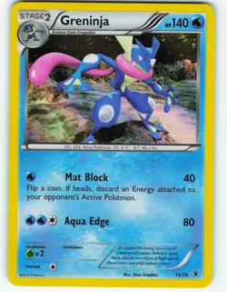 Greninja - Holo - 14/39 Kalos Starter Set - Pokemon TCG - 2013 - Image 1