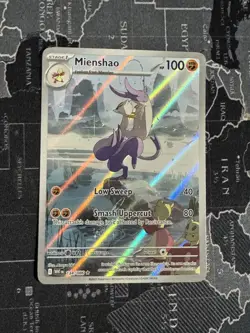 Mienshao 134/086 SV: White Flare Illustration Rare Holo Pokemon - NM - Image 1