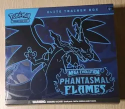 Pokemon TCG Phantasmal Flames ETB Factory Sealed - Image 1