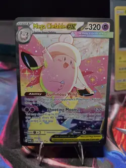 Pokemon MEGA CLEFABLE EX 119/088 - Perfect Order - SPECIAL ILLUSTRATION RARE - Image 1