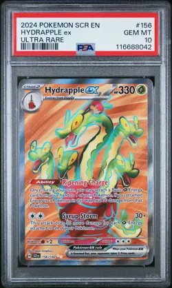 Hydrapple Ex 2024 Pokemon Scr En-Stellar Crown Ultra Rare #156 - Image 1
