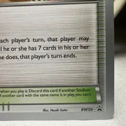 Pokemon Tropical Beach BW50 Black Star Promo World Championships 2013 - Image 5