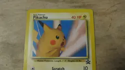2001 POKEMON PROMO BLACK STAR POKEMON LEAGUE #26 PIKACHU - Image 2