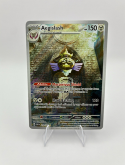 Aegislash Full Art, Pokemon Near Mint, Paradox Rift, Illustration Rare, 210/182 - Image 1