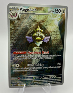 Aegislash Full Art, Pokemon Near Mint, Paradox Rift, Illustration Rare, 210/182 - Image 2