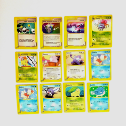 12x Pokemon Karten Vintage Sammlung gemischt div. Set TCG non Holo /T97 - Image 2