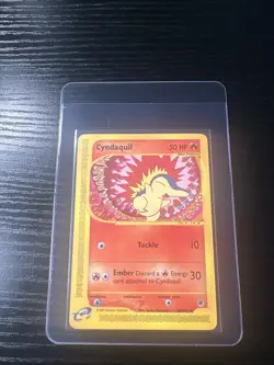 Cyndaquil 105/165 Expedition WOTC Vintage Pokemon - Image 1