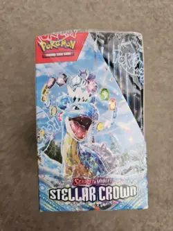 Pokemon TCG Scarlet & Violet Stellar Crown Booster Box 36 Packs FACTORY SEALED - Image 4