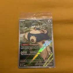 Pokemon Scarlet And Violet Promo 151 Snorlax 051 NEW SEALED Black Star - Image 1
