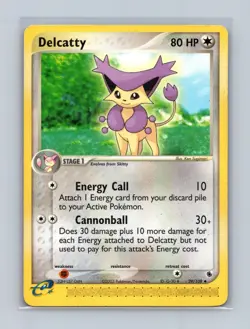 Delcatty 29/109 Uncommon Ruby & Sapphire Pokemon Lightly Played - Image 1