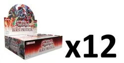 Yu-Gi-Oh Yugioh Burst Protocol 1st Edition Booster 12-BOX CASE SEALED! - Image 1