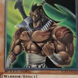 Yu-Gi-Oh! TCG Warrior/Effect SGX1-ENA10 Speed Duel Effect Card English Standard - Image 1