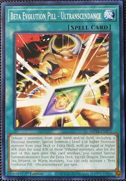 Beta Evolution Pill - Ultranscendance MP24-EN375 25th Anniversary Tin Yugioh - Image 1