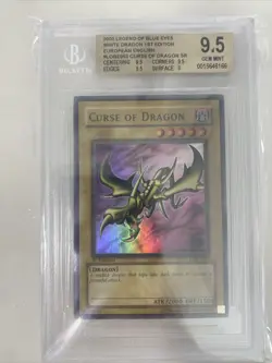 Yu Gi Oh! Curse of dragon lob 1st edition: LOB-E053 - Image 4