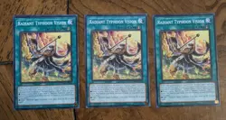 3x Radiant Typhoon Vision Common DOOD-EN063 Near Mint 1st Ed Yu-Gi-Oh!PLAYSET - Image 1