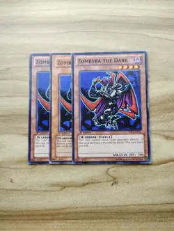 Yu-Gi-Oh! - Zombyra The Dark 3X - Complete Playset Of Commons - Image 1