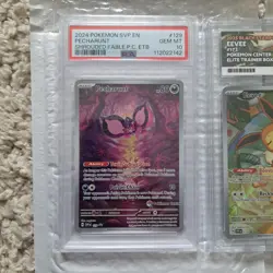 Pecharunt 129 Pokemon Center Stamp - Shrouded Fable - PSA 10 - Image 1