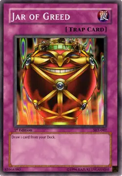 Starter Deck: Kaiba Evolution #SKE-047 Jar of Greed UN - Image 1