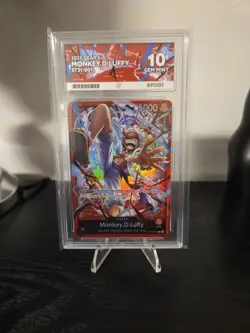 2025 ONE PIECE STARTER DECK ST21-EX GEAR 5 #001 MONKEY D. LUFFY ACE 10 - Image 1