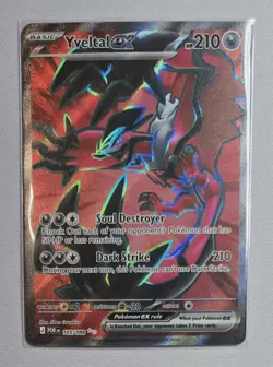 Yveltal EX 105/088 - Full Art Ultra Rare - Pokemon TCG: Perfect Order - NM - Image 1