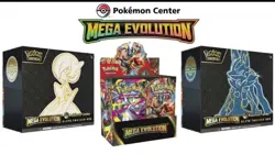 Pokemon Center Mega Evolution ETBs & Enhanced Booster Box (PRESALE) - Image 1