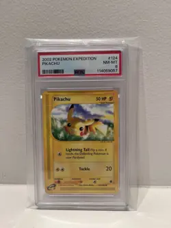 PSA 8 Wotc Pokemon Pikachu - Expedition #124 - Image 1