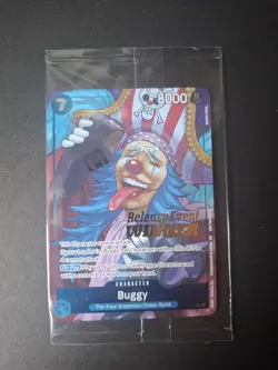 Buggy P 084 Release Event Winner One Piece Card Game Sealed Promo - Image 1