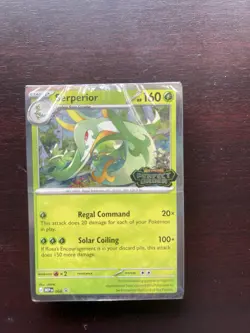 Pokemon Perfect Order Build & Battle Deck Serperior MEP 064 Sealed Promo - Image 1