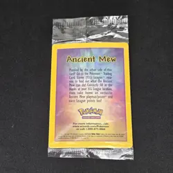 Pokemon Ancient Mew Sealed 2000 Movie Promo Holo New - Image 2