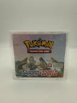 Pokemon TCG Sword & Shield Base Set 36 Pack Booster Box Factory Sealed w/Acrylic - Image 1