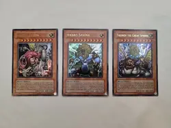 Yu-Gi-Oh! 3 Great Sphinx Mint - Image 1