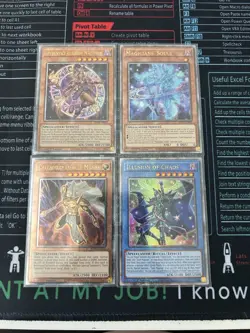 Yu-Gi-Oh Magicians Souls Apprentice Illusion Dark Magician Quarter Century Rare - Image 1