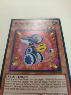 Yugioh! Wind-Up Rat ORCS-EN023 Super Rare LP - Image 2