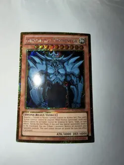 Yugioh Obelisk the Tormentor PGLD-EN030 Premium Gold 1st Edition (NM) - Image 1