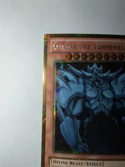 Yugioh Obelisk the Tormentor PGLD-EN030 Premium Gold 1st Edition (NM) - Image 4