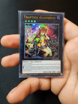 Yugioh!-Traptrix Allomerus-LART-EN055-Ultra- *Sealed*-Limited-(NM) - Image 3