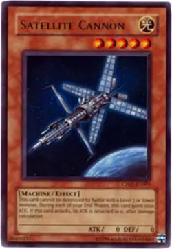 1x (LP) Satellite Cannon - CP01-EN001 - Ultra Rare - Unlimited Edition YuGiOh - Image 1