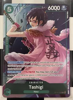 One Piece The Azure Sea's Seven Dash Pack Tashigi OP14-029 - Image 1