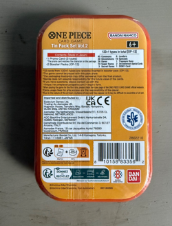 One Piece Card Game Tin Pack Set Vol.2 Sabo OP-13 Sealed Bandai Namco SEALED - Image 2